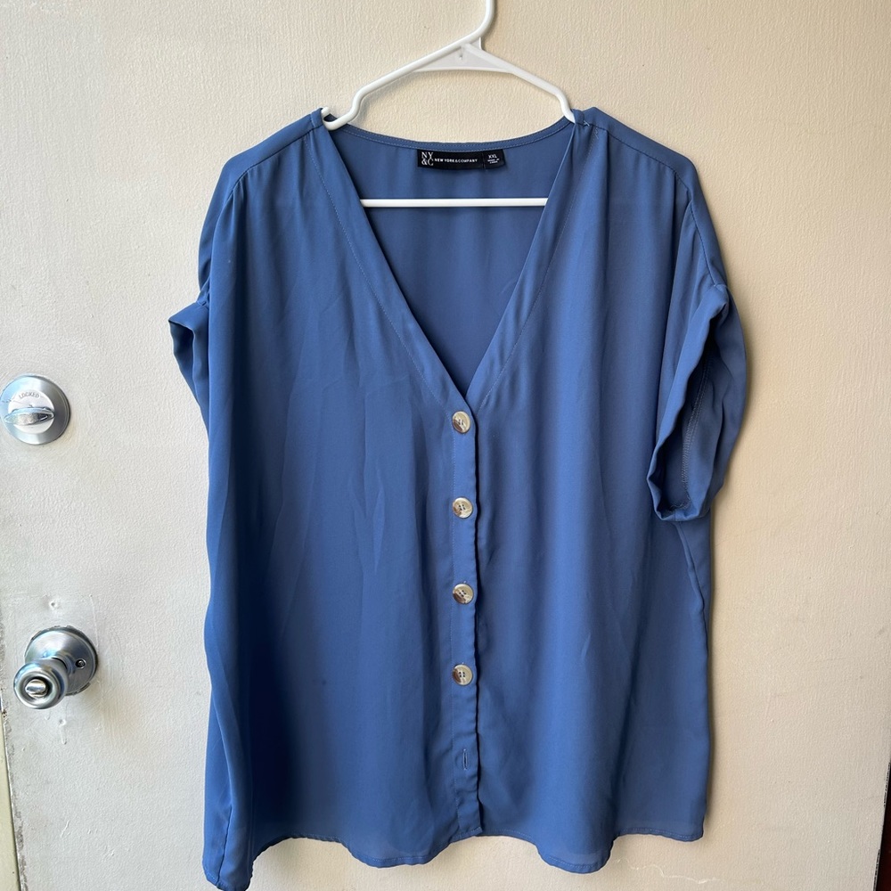 Blue NY &Co Top